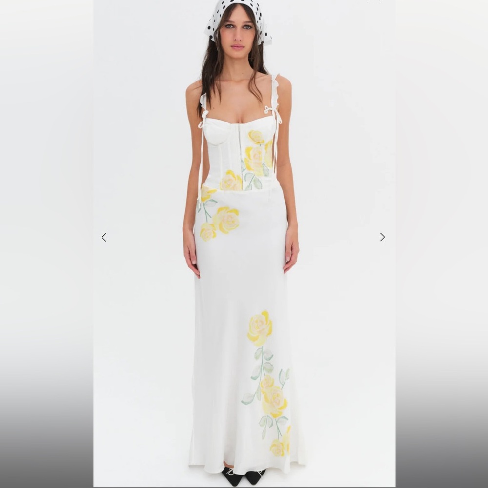 NWT For Love and Lemons Millie Maxi Dress